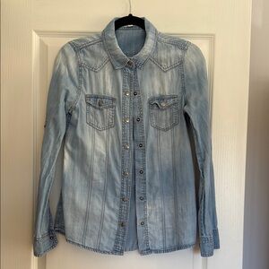 Light Wash Denim Shirt